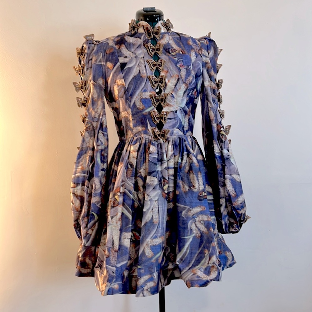 Zimmermann Wild Botanica Mini Dress